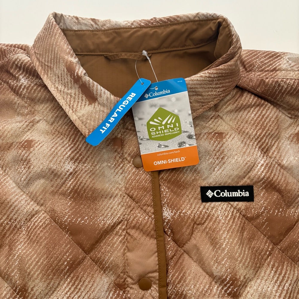 Women’s Columbia Longhorn Ridge Reversible Shirt Jacket XL MSRP $130 - Picture 3 of 9